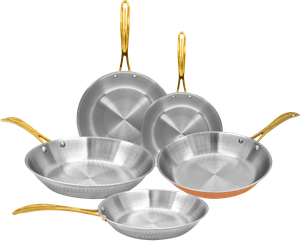 Yapamit YT010 assiette martelée ronde triple épaisseur avec pour cuisine restaurant