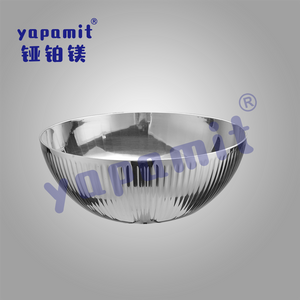 Yapamit YT008 Trp-ply martelé ustensiles de service en acier inoxydable Karahi Pan bols pour plats froids et Sancks