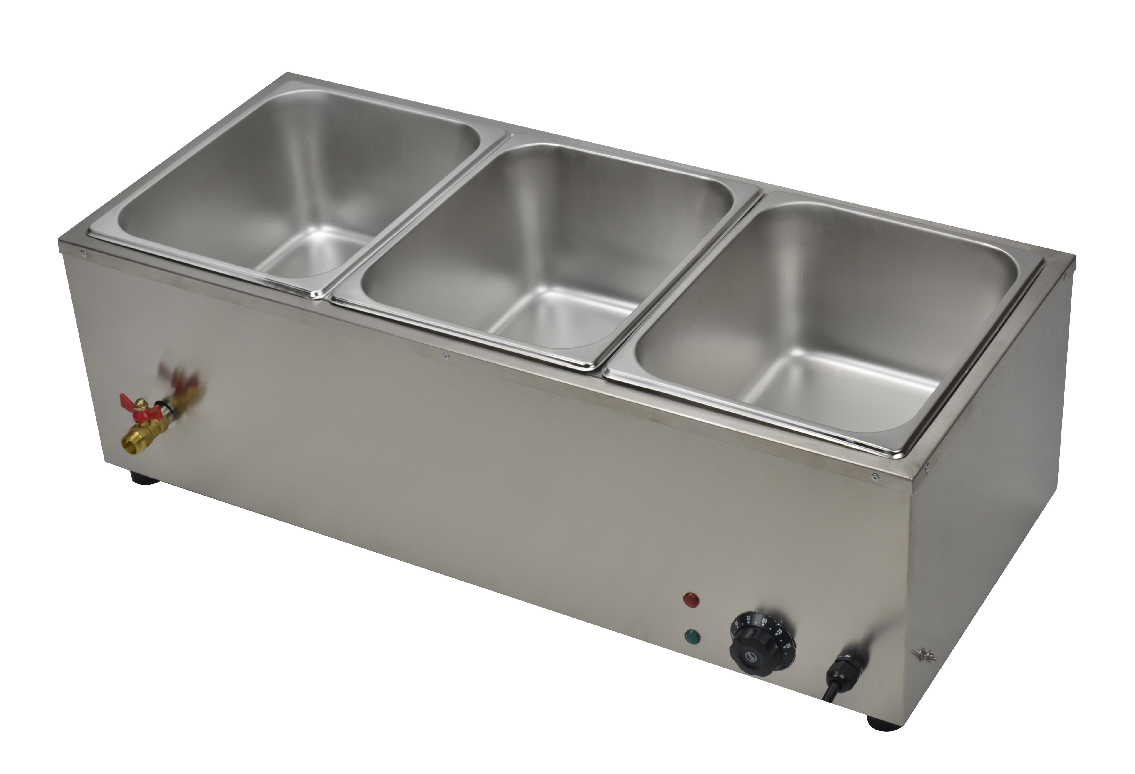 Bain-marie électrique à 3 casseroles