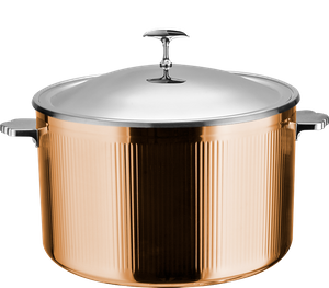 Pot à soupe chaude Yapamit Tri-ply Circle pour hôtel-restaurant