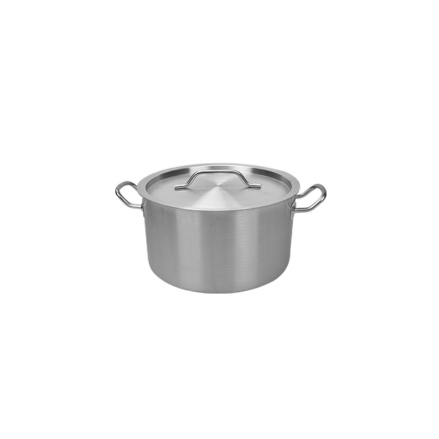 03 Pot Fond Épais Casserole À Lait Épaississement Fond Composite Cuisson Marmite En Acier Inoxydable Poignée Unique Pot À Soupe Cuisinière À Induction Yapamit